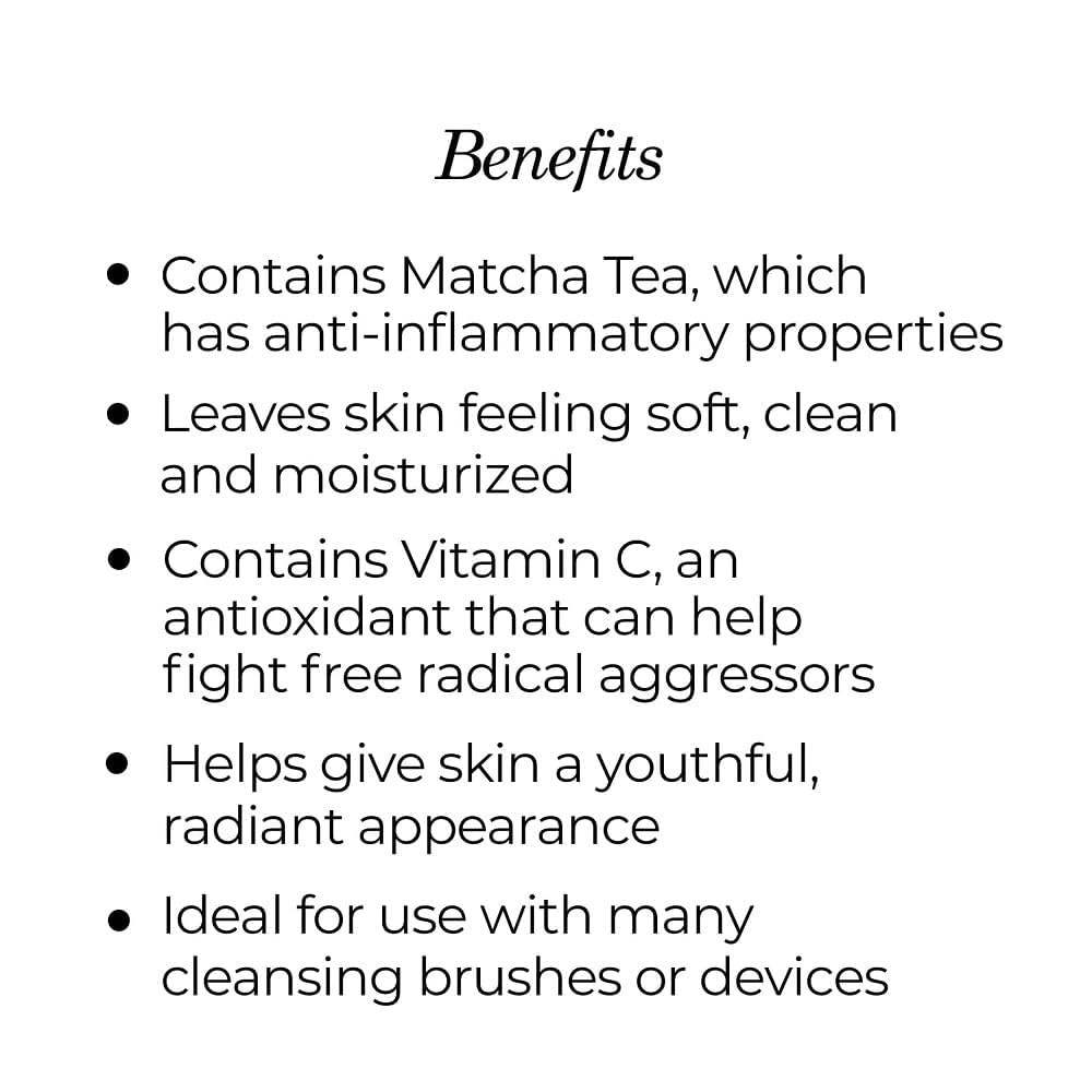 image:imageNassifMD Pure Hydration Facial Cleanser Matcha Cleanser Hydrating Face Cleanser with Matcha Hemp Hydrating Cleanser6 Fl Oz Pack of 1