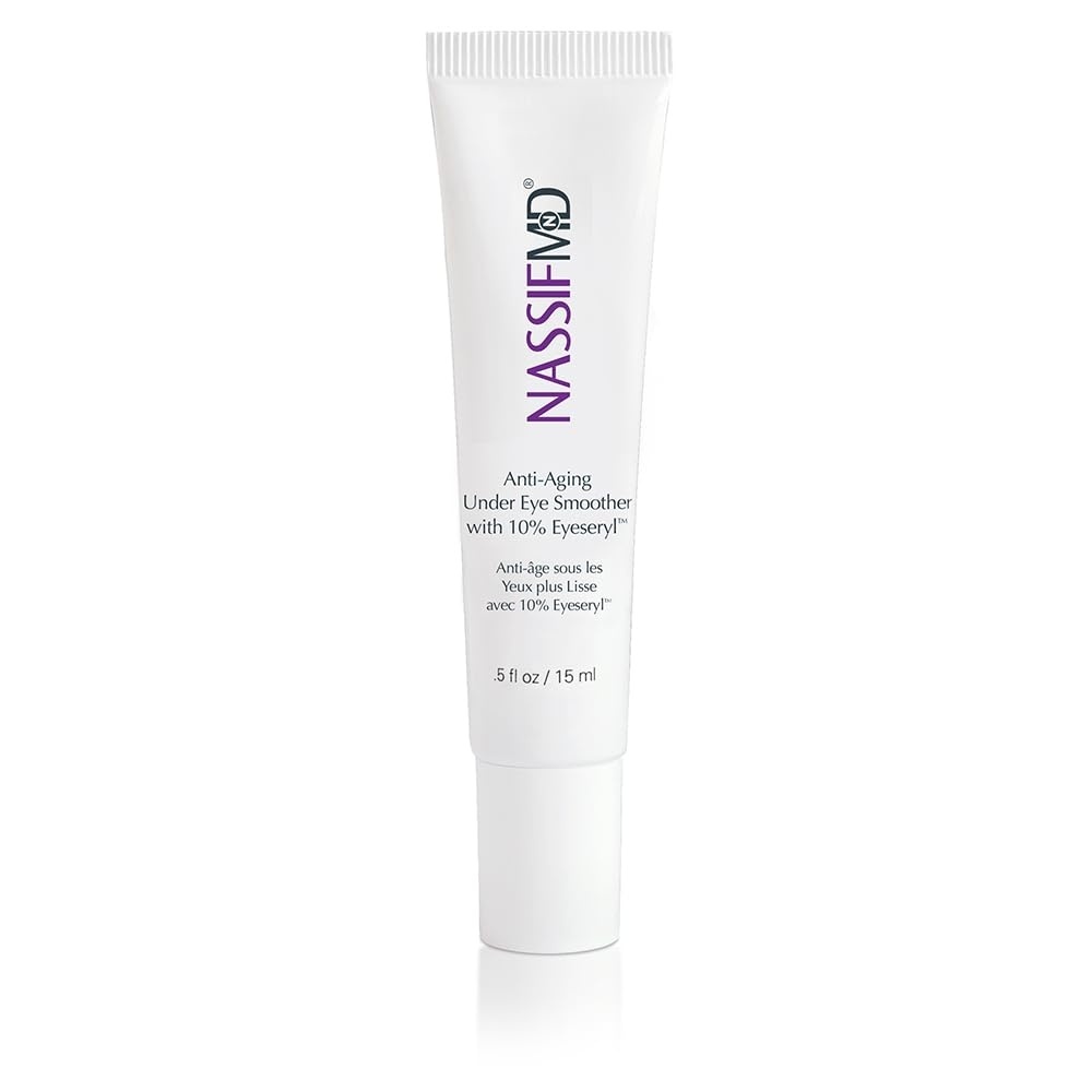 image:imageNASSIFMD Under Eye Smoother Firming Cream AntiAging Eye Cream for Dark Circles Puffiness amp Wrinkles