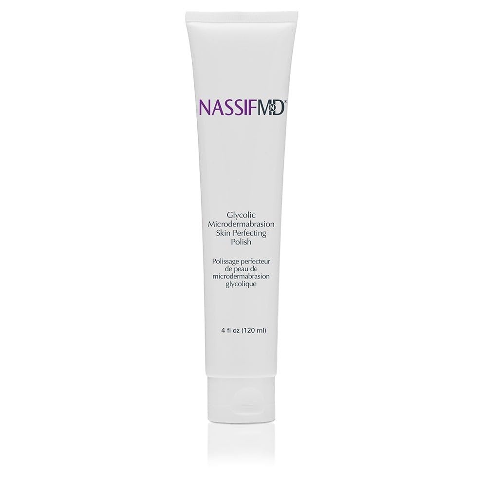 image:imageNassifMD Glycolic Microdermabrasion Skin Perfecting Polish 10 Glycolic Acid Peel Smooths Skin Texture and Brightens Skin Tone 4oz