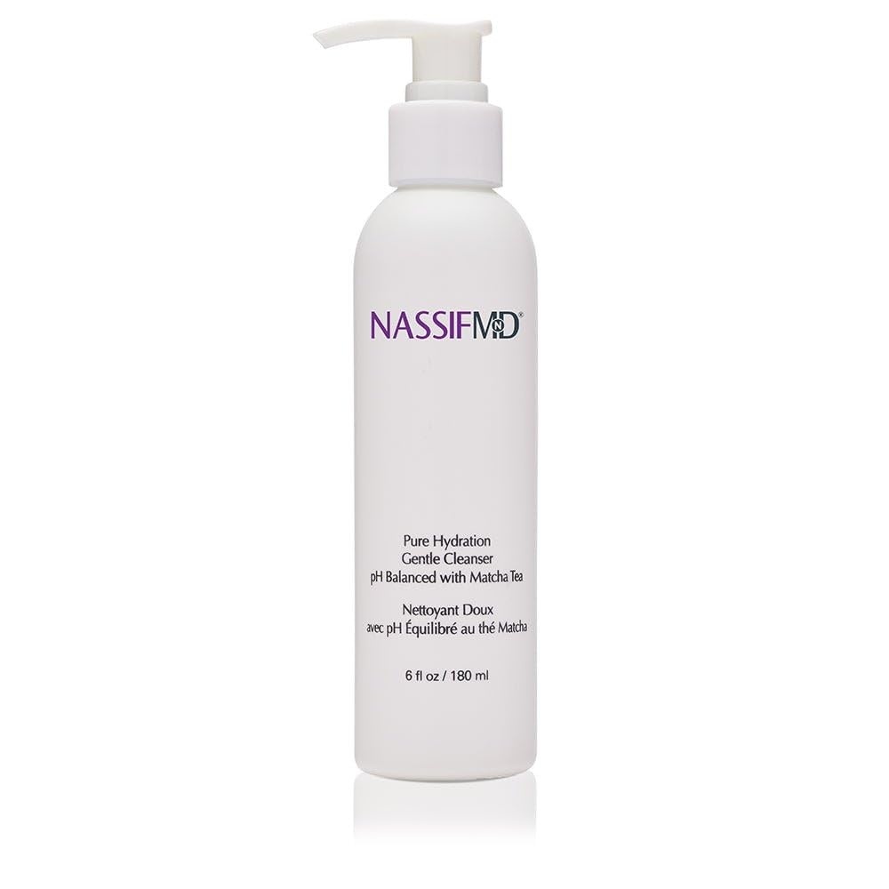 image:imageNassifMD Pure Hydration Facial Cleanser Matcha Cleanser Hydrating Face Cleanser with Matcha Hemp Hydrating Cleanser6 Fl Oz Pack of 1