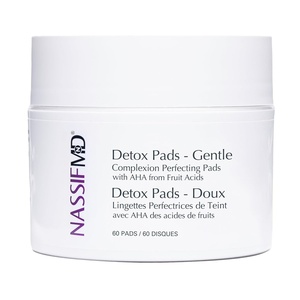 image:imageNassifMD Gentle Detox Pads SurgeonCreated Fruit Acid Complex for Sensitive Skin Brightens Exfoliates amp Reduces Wrinkles DermatologistTested