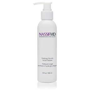 image:imageNassifMD Glycolic Acid Face Wash Hydrating Facial Cleanser Anti aging Face Wash Glycolic cleanser for Face for Wrinkles and Fine Lines Evens Skin Tone Glycolic Face Wash