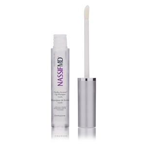 image:imageNassifMD HydroScreen with Hyaluronic Acid Lip Pluming Oil Formula for Dry Lips Hydrating Softening Lip Maximizing Serum Ceramide Jojoba Glaze Gloss